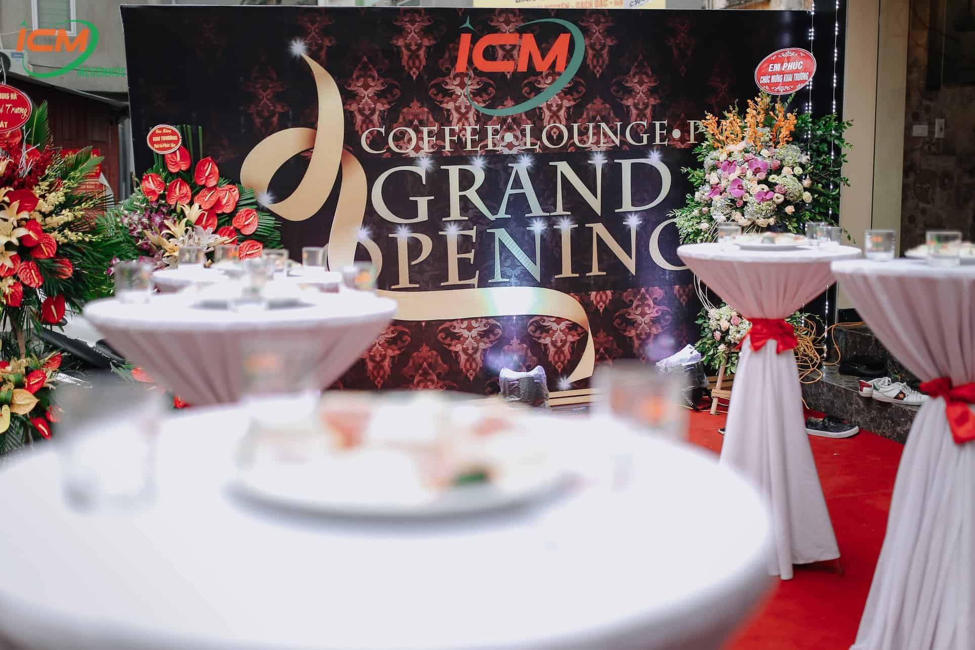 Lễ Khai trương ICM Coffee – Lounge – Pub