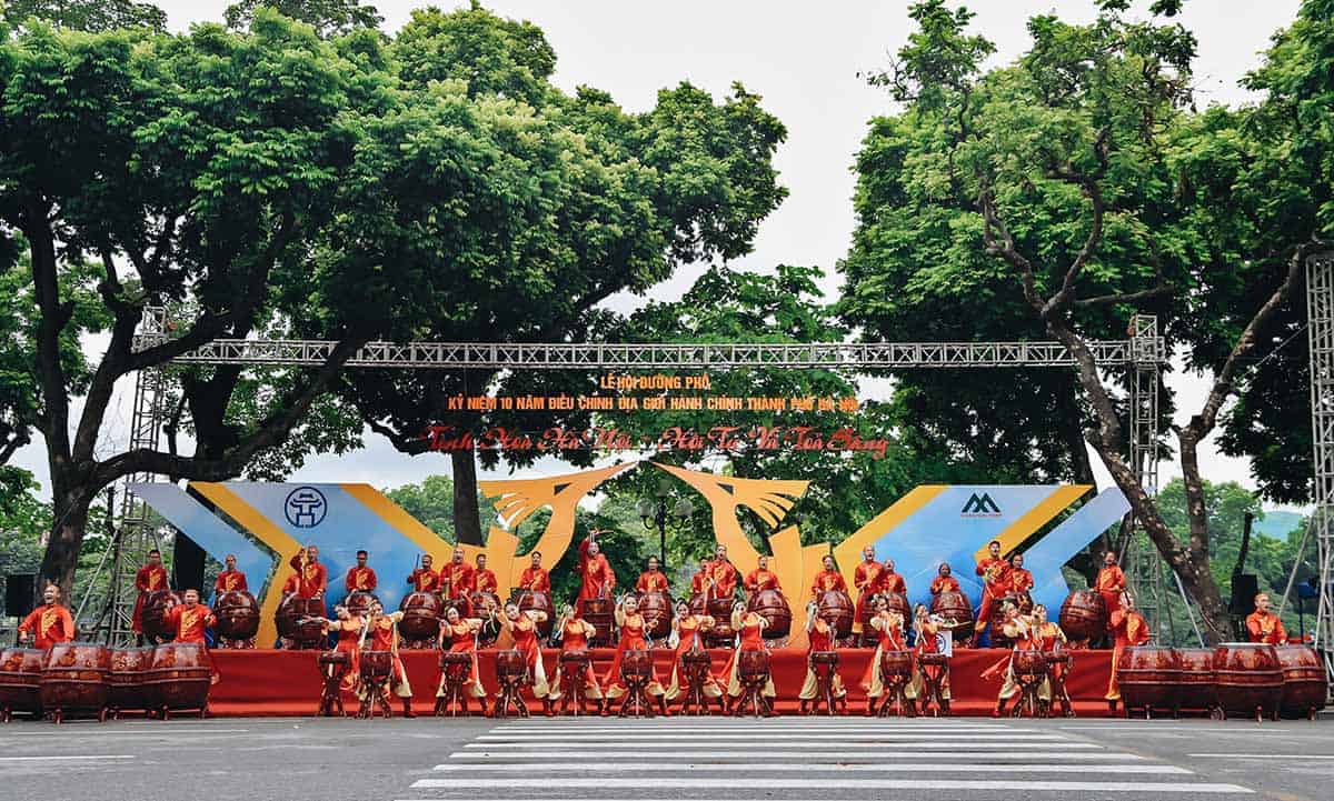 Lễ hội đường phố kỷ niệm 10 năm điều chỉnh địa giới hành chính TP Hà Nội